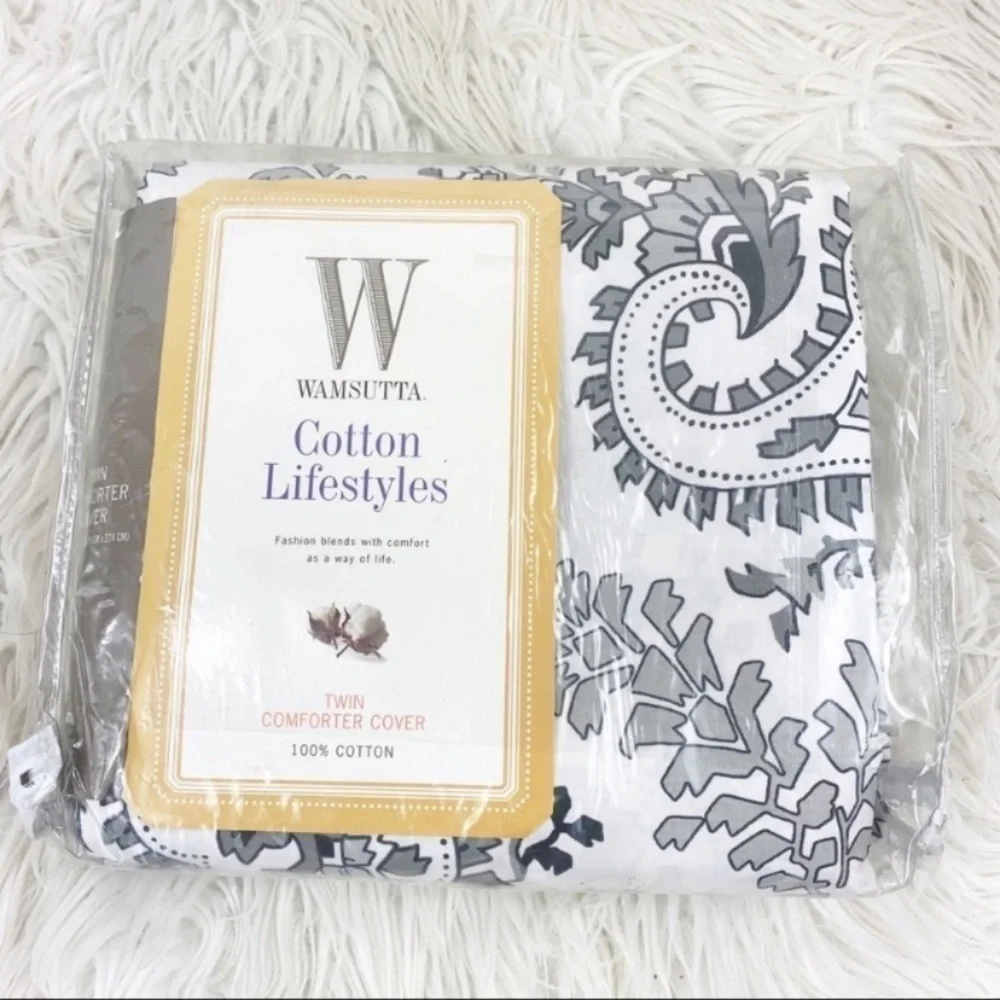 𝅺wamsutta Cotton Lifestyles Twin Comforter Cover